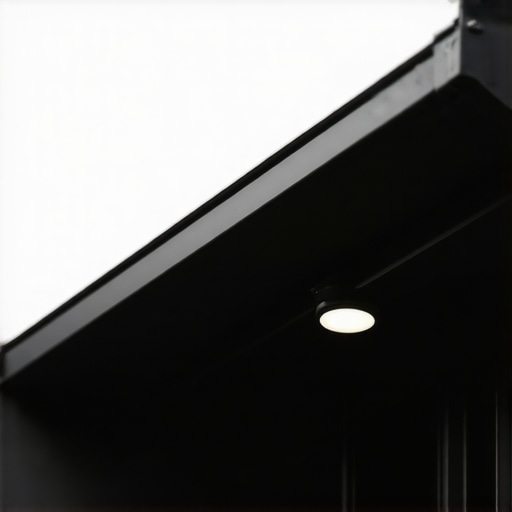 High-tech gutter with integrated sensors monitoring water flow