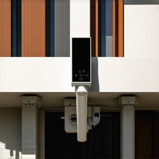 Advanced gutter with integrated sensors and automated cleaning in city environment