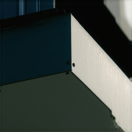 Advanced Composite Gutter Material Fiber-reinforced composite gutter with nanocoating highlighting durability