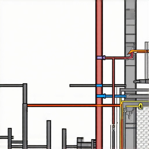 Diagram showing advanced gutter system with diagnostic tools and upgrades