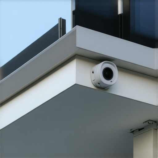 Modern gutter system with sensors and automation for enhanced drainage