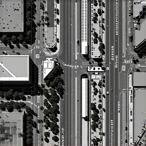 Smart Urban Drainage System with IoT Modern city drainage infrastructure featuring IoT sensors and permeable surfaces