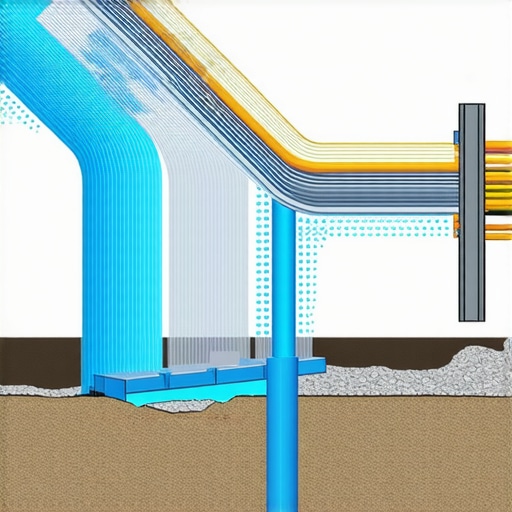 CFD Analysis of Gutter Water Flow Dynamics Computer-generated visualization of water flow simulations in gutter design, highlighting areas prone to overflow and turbulence.