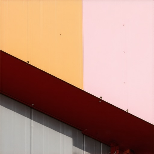 Close-up of advanced nanocoated gutter material resisting weathering