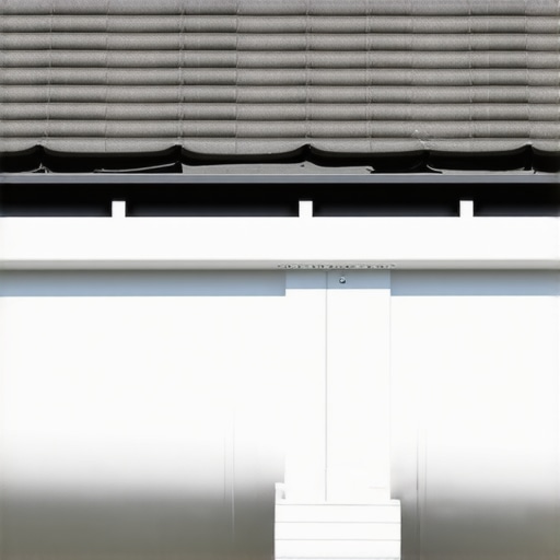 Modern gutter system featuring composite materials and adaptable components installed on a complex roof