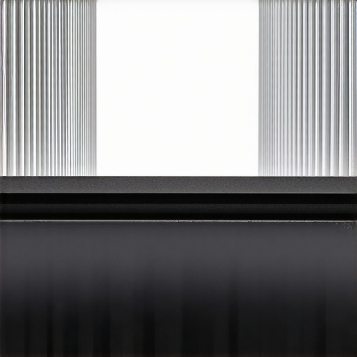 Illustration of a high-tech gutter system equipped with sensors and data monitoring interface.