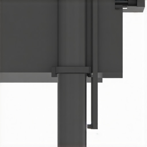 Smart Gutter System with Sensors A modern gutter equipped with sensors and connected to IoT for real-time water management.