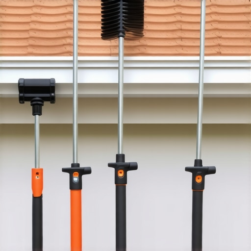 5 Telescopic Tools That Make Roof Gutter Sweeping Safer