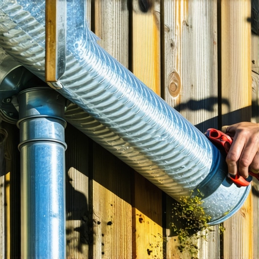 Quick Fixes for Corrugated Downspouts That Are Flattened or Clogged