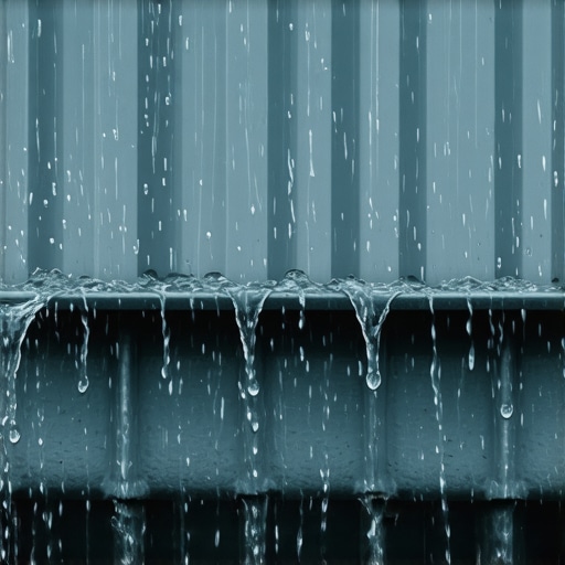 Solving the Problem of Water Shooting Over Gutters on Metal Roofs