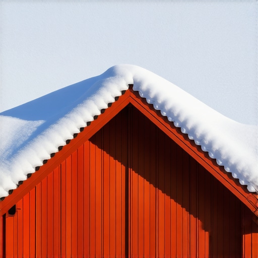 The Ice Dam Prevention Strategy for Houses With High Pitch Roofs